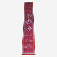 Baccarat Louxor Twill Silk Maxi Tie Pink Scarf 2810213