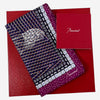 Baccarat Louxor Twillsilk Maxi Tie Purple Scarf 2810214
