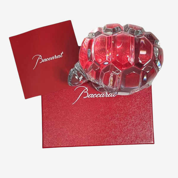 Baccarat Heritage Crystal Turtle Figurine 2810315