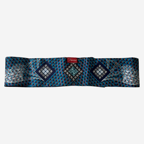 Baccarat Louxor Twill Silk Blue Hair Band 2810794