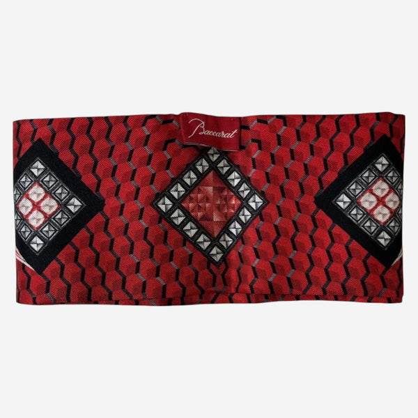 Baccarat Louxor Twill Silk Red Hair Band 2810796