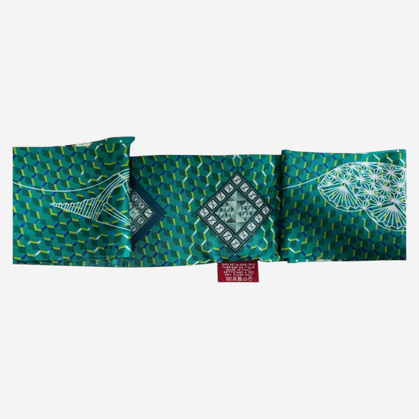 Baccarat Louxor Twill Silk Green Hair Band 2810802