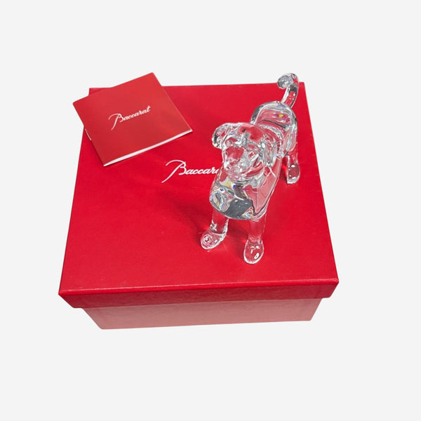 Baccarat Zodiac Crystal Clear Dog 2018 Figurine 2811187