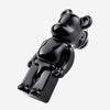 Baccarat Bearbrick Sterling Silver & Black Crystal Pin 2814111