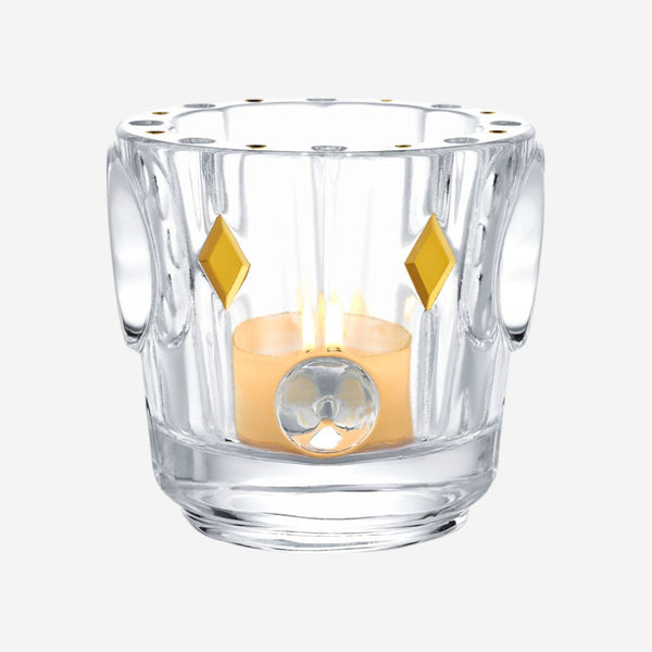 Baccarat Faunacrystopolis Bird Motive Clear Crystal Candle Holder 2814456