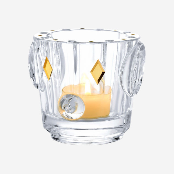 Baccarat Faunacrystopolis Bird Motive Clear Crystal Candle Holder 2814456
