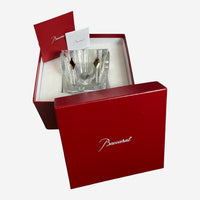 Baccarat Faunacrystopolis Bird Motive Clear Crystal Candle Holder 2814456