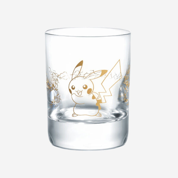 Baccarat Pikachu Lightning Gold Tumbler Glass 2815139