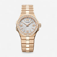 Chopard Alpine Eagle 18K Rose Gold Diamond Automatic Ladies Watch 295384-5001