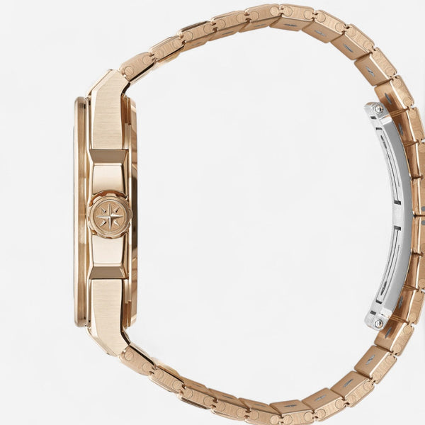 Chopard Alpine Eagle 18K Rose Gold Diamond Automatic Ladies Watch 295384-5001