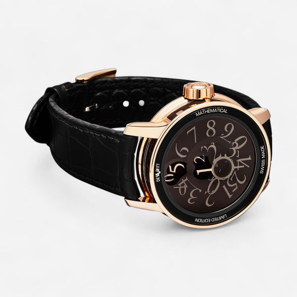 DeWitt Academia Mathematical 18K Rose Gold Automatic Men's Watch AC.MAT.001