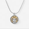 Konstantino Zodiac Capicorn Sterling Silver & 18K Yellow Gold Carved Pendant MEKJ632-130 - THE SOLIST