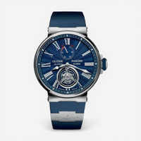 Ulysse Nardin Marine Tourbillon Stainless Steel Automatic Men's Watch 1283-181/E