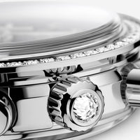 Omega Speedmaster 38 Stainless Steel Diamond Automatic Unisex Watch 324183850600