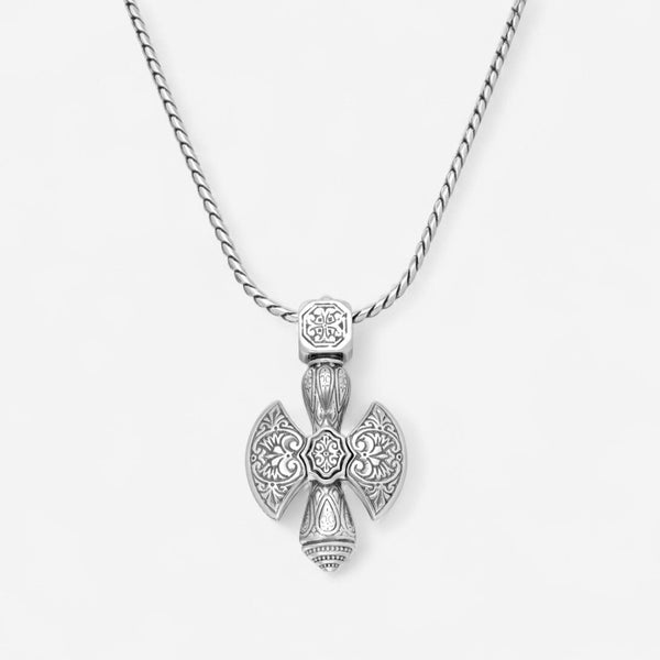 Konstantino Sterling Silver Cross Pendant MEMK5118-131 | THE