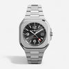 Bell & Ross BR 05 GMT Stainless Steel Automatic Men's Watch BR05G-BL-ST/SST - THE SOLIST