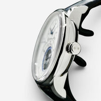 Jaquet Droz Grande Seconde Dual Time Stainless Steel Automatic Men's Watch J0160