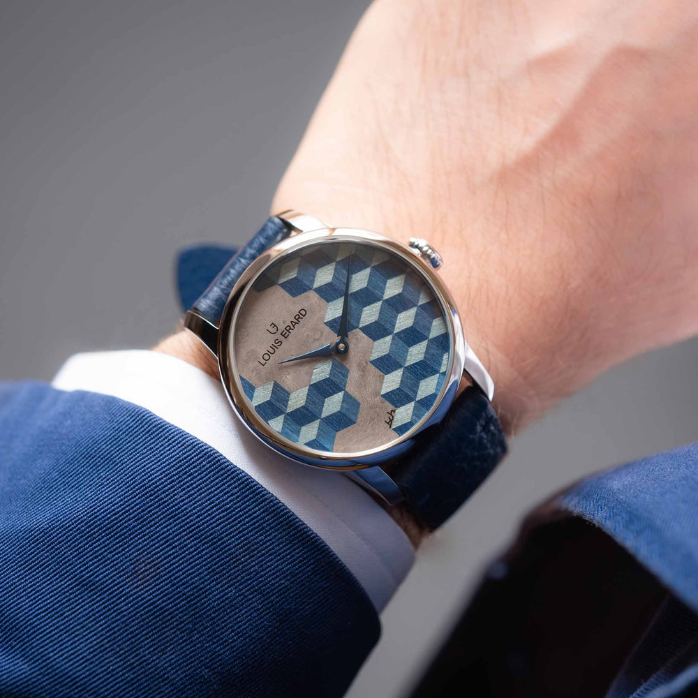 Louis Erard Excellence Marqueterie Watch - THE SOLIST