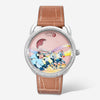Hermès Arceau Space Derby 18K White Gold Automatic Unisex Watch AR7.B91