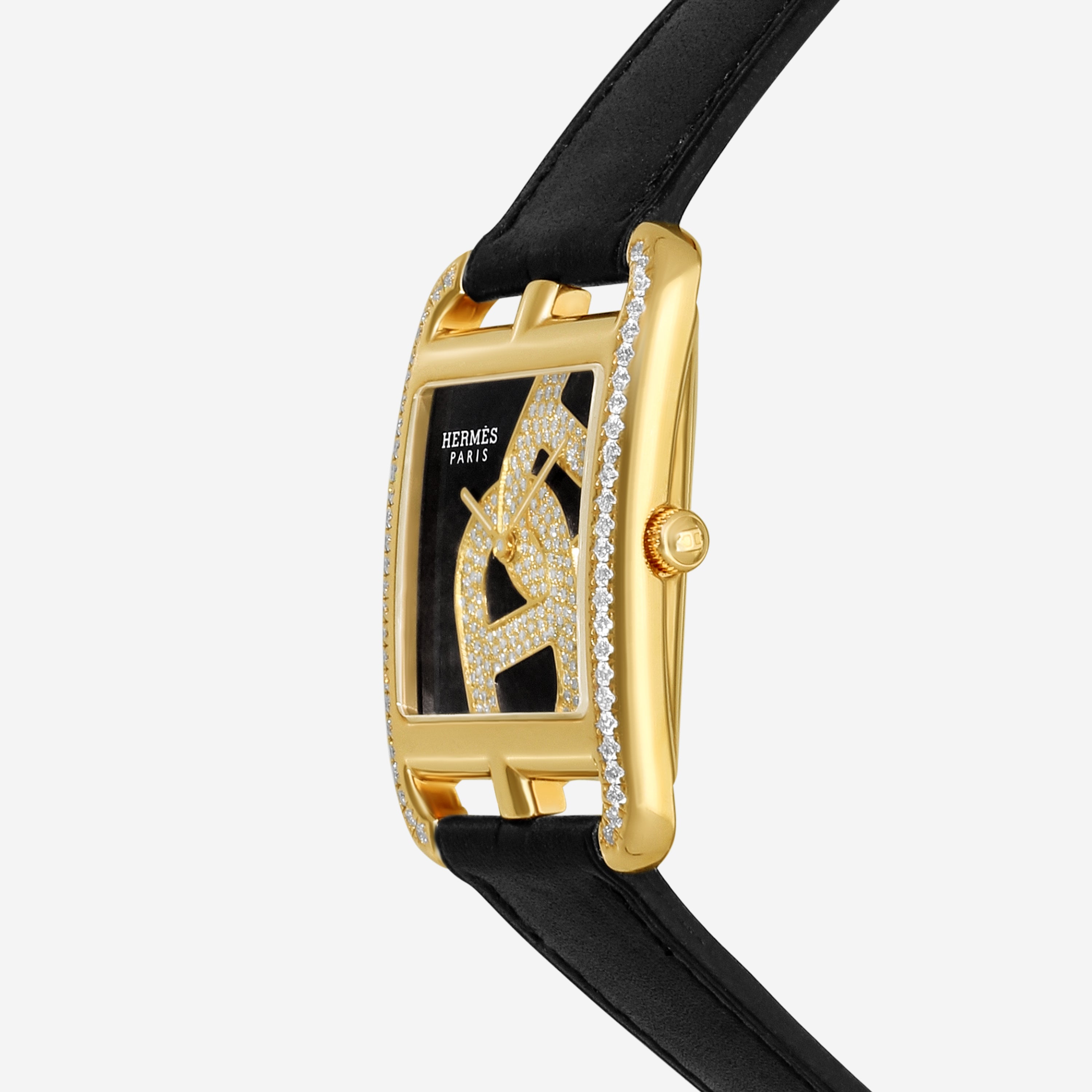 Hermès Cape Cod 18K Rose Gold Diamond Quartz Ladies Watch CC3.771