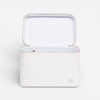 Rapport Tuxedo White Leather Vanity Case BR111 - THE SOLIST