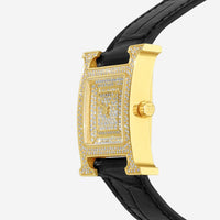Hermès Heure 18K Rose Gold Diamond Quartz Ladies Watch HH4.273