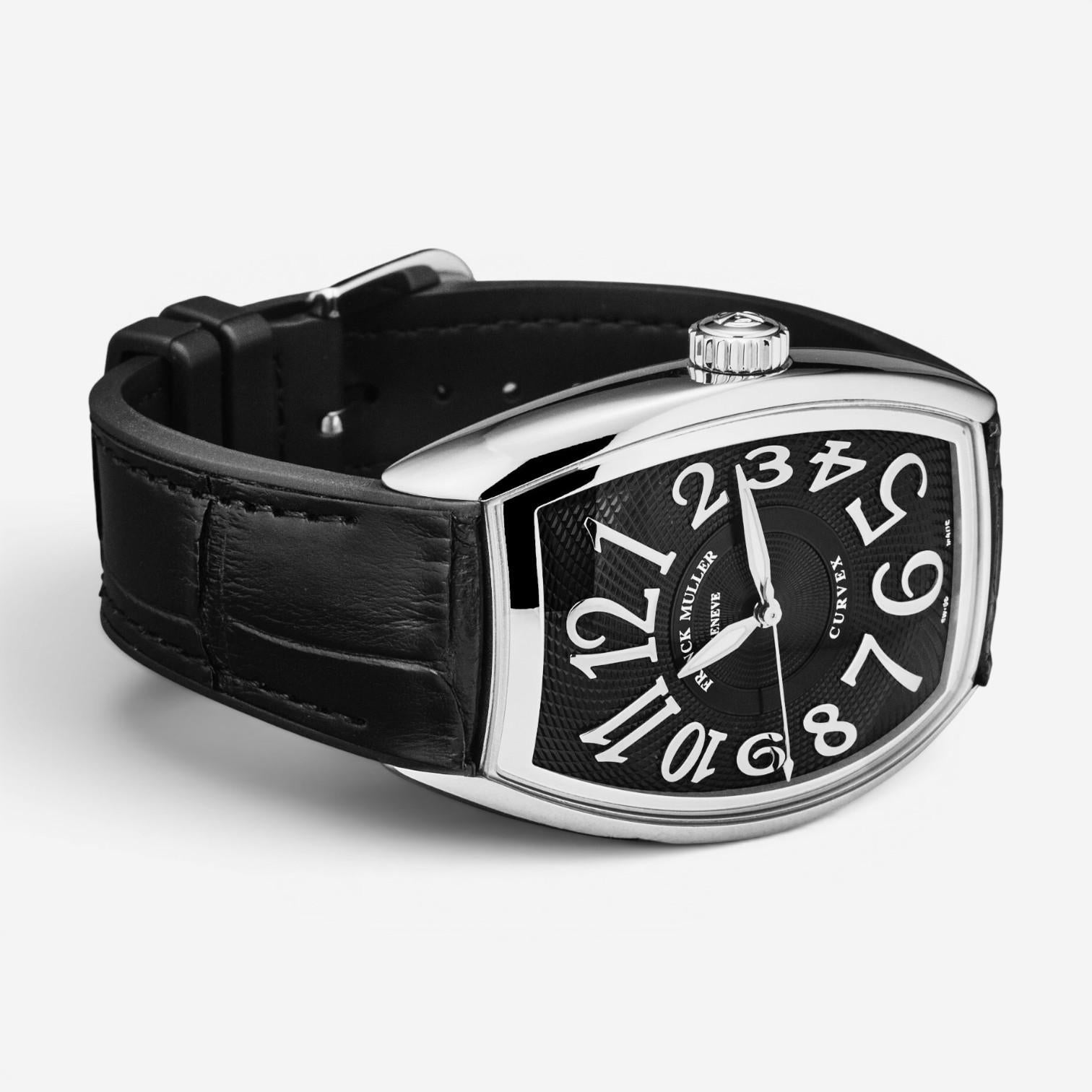 Franck Muller Curvex CX Stainless Steel Automatic Men's Watch 36SCCXACACBLK