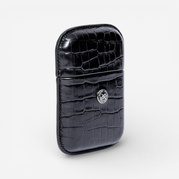 Rapport Director’s Range Black Leather Business Card Holder D338 - THE SOLIST