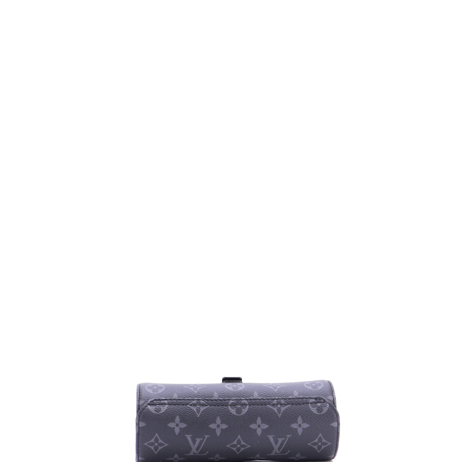 Louis Vuitton 3 Watch Case Monogram Eclipse Canvas