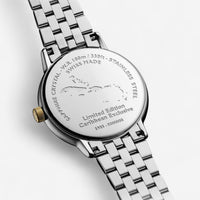 Raymond Weil Toccata 18K Yellow Gold & Stainless Steel Diamond Quartz Ladies Watch 5985-STP-C5081
