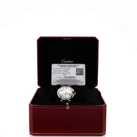Cartier Ballon Bleu de Cartier Moonphase Automatic Watch Stainless Steel and Alligator 37