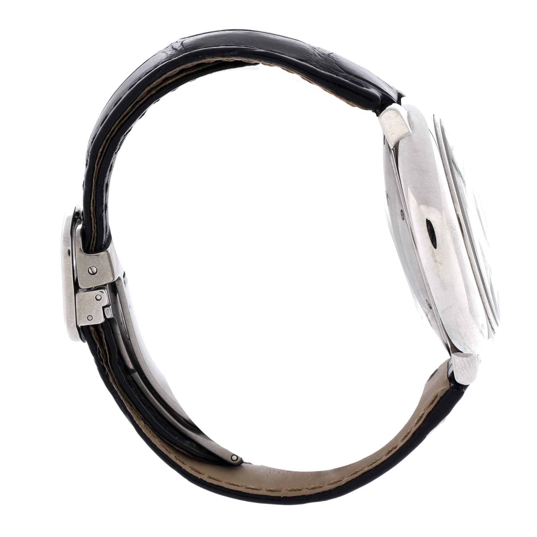 Cartier Ballon Bleu de Cartier Moonphase Automatic Watch Stainless Steel and Alligator 37