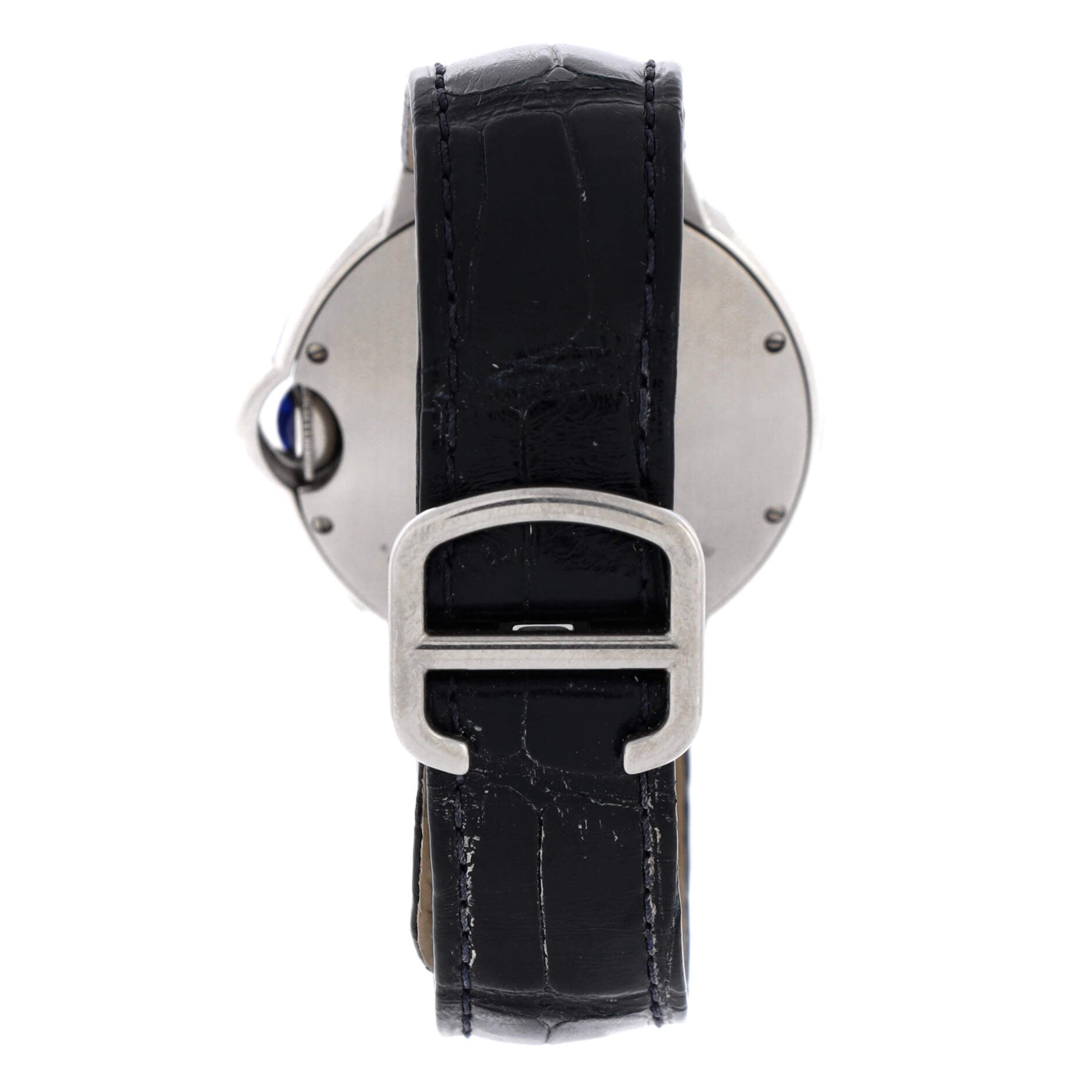 Cartier Ballon Bleu de Cartier Moonphase Automatic Watch Stainless Steel and Alligator 37