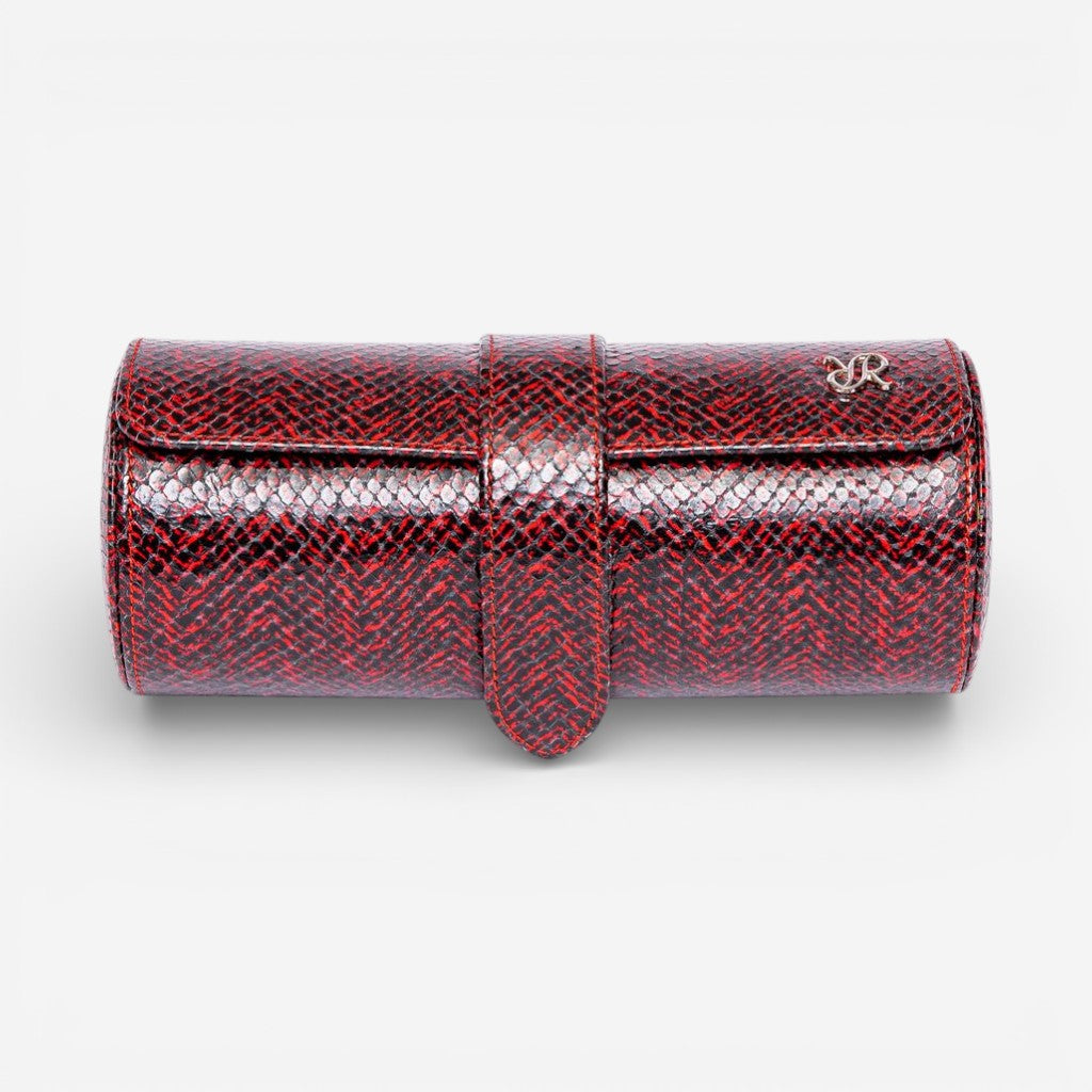 Rapport London Marlow Leather Three-Watch Roll D14 - THE SOLIST