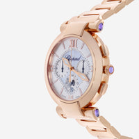 Chopard Imperiale Chronograph 18K Rose Gold Automatic Ladies Watch 384211-5002