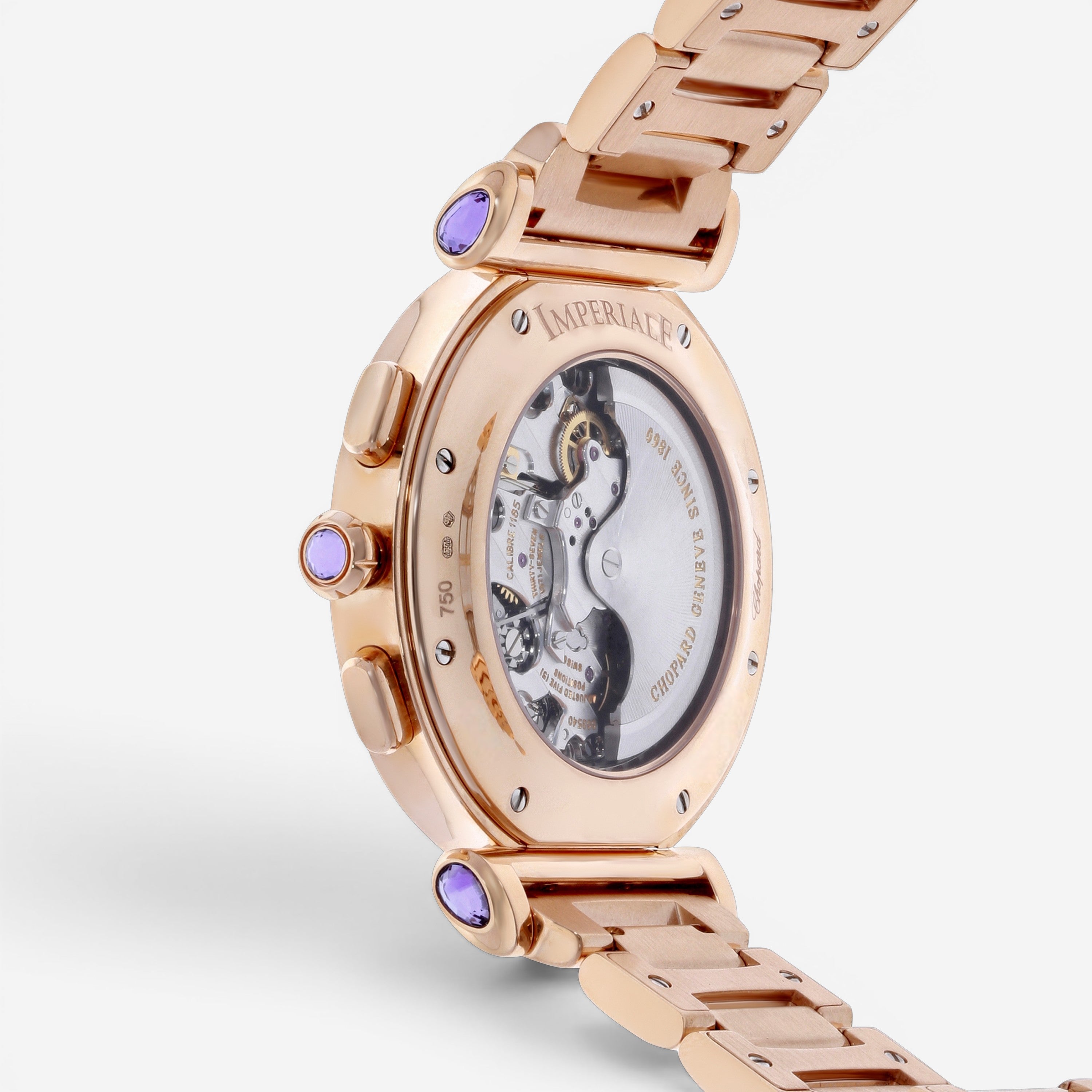 Chopard Imperiale Chronograph 18K Rose Gold Automatic Ladies Watch 384211-5002 - THE SOLIST