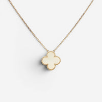Van Cleef & Arpels Vintage Alhambra 18K Yellow Gold Pendant Necklace JE706901