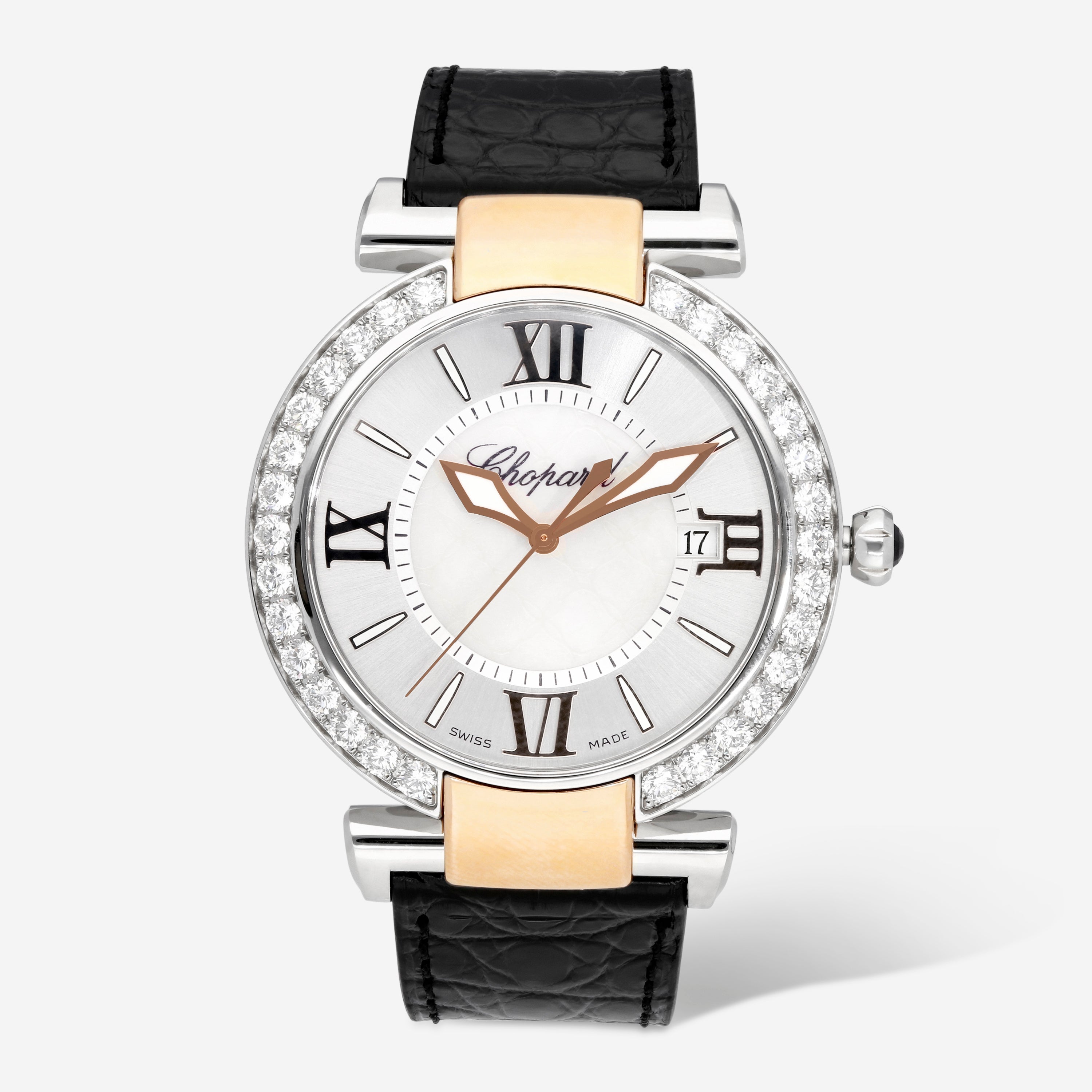 Chopard Imperiale Steel & Rose Gold Automatic Ladies Watch 388531-6003 - THE SOLIST