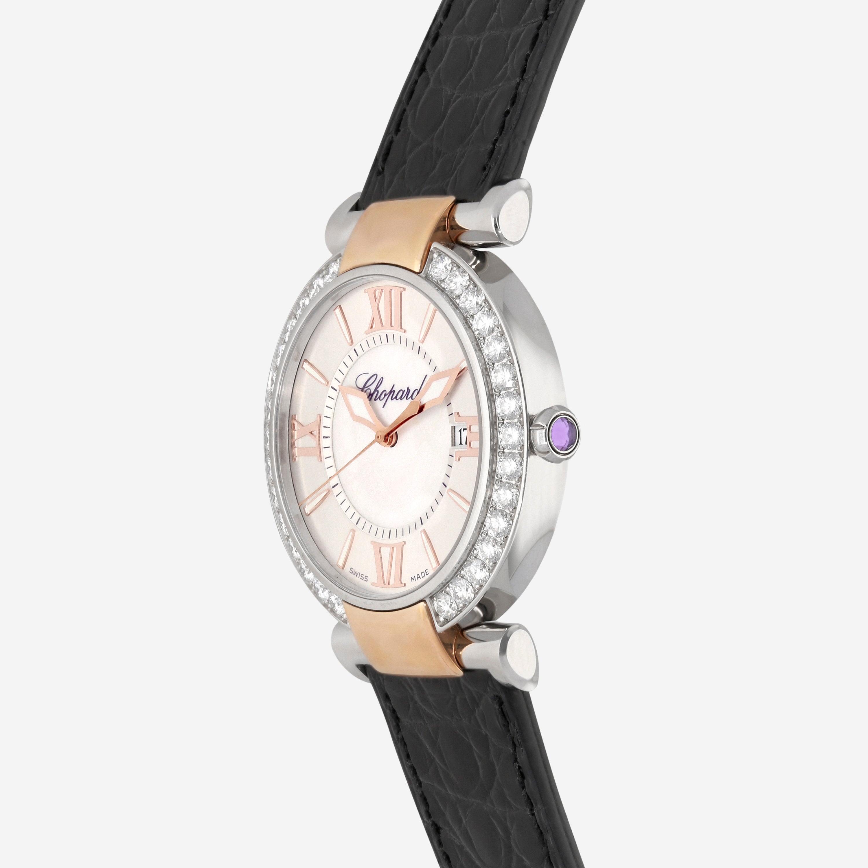 Chopard Imperiale Steel & Rose Gold Automatic Ladies Watch 388531-6003 - THE SOLIST