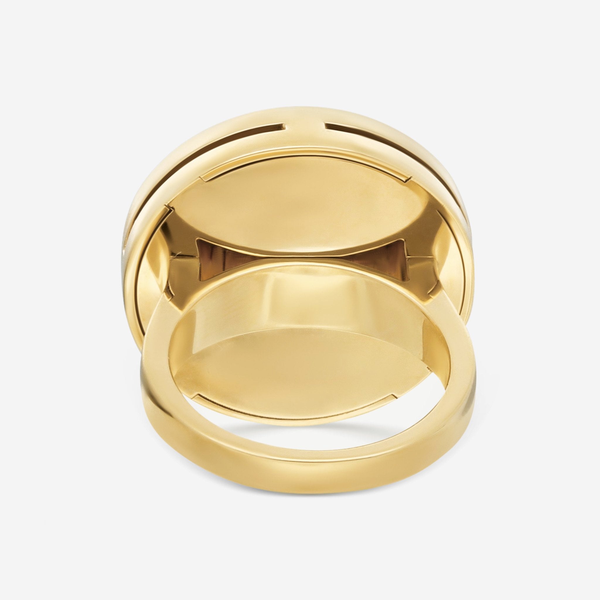 Roberto Coin Love in Verona 18K Yellow Gold Diamond Ring Sz. 6.5 8883124AY65X