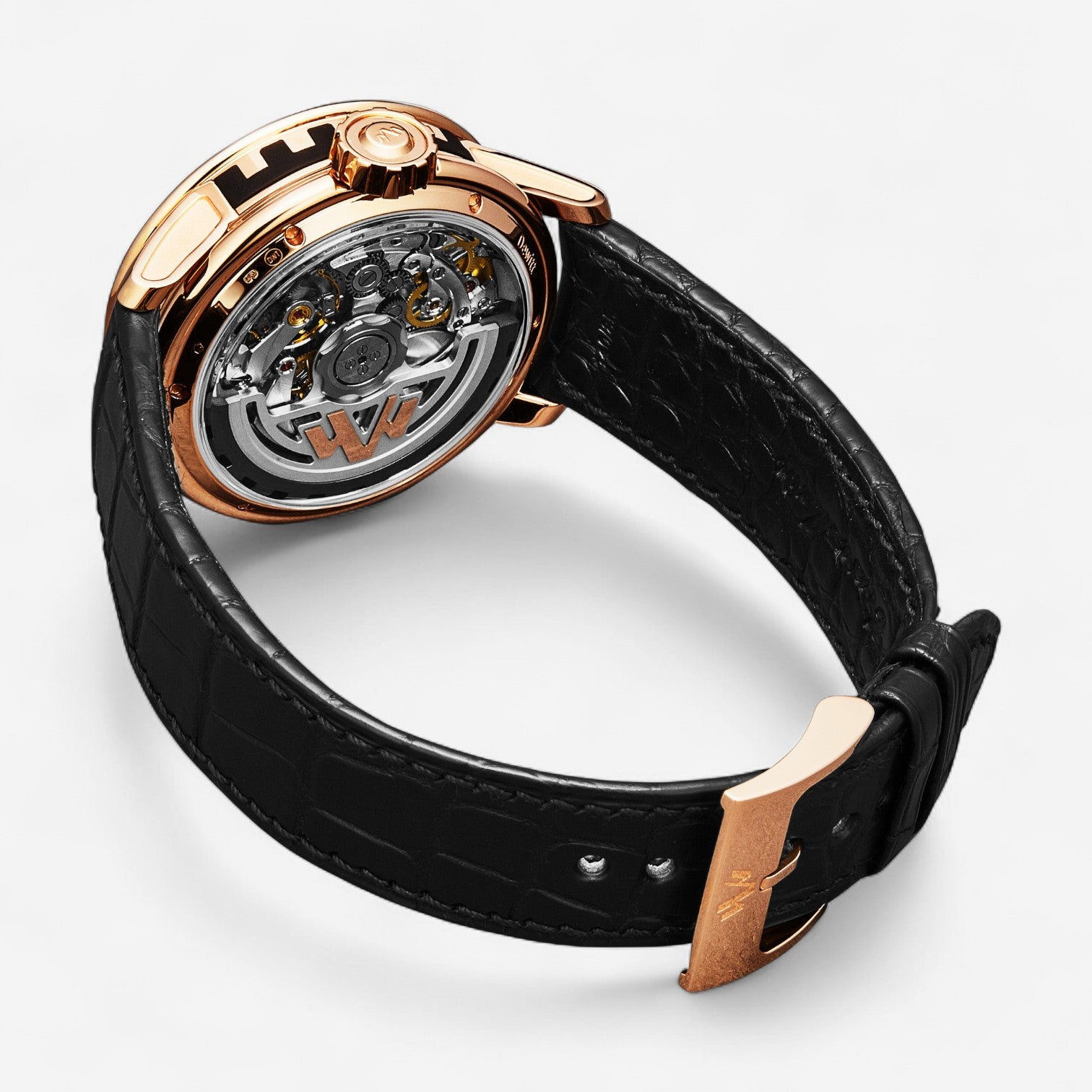 DeWitt Academia Mathematical 18K Rose Gold Automatic Men's Watch AC.MAT.001