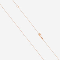 Damiani 18K Rose Gold & Ceramic Diamond Pendant Necklace 20078890