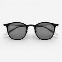 Montblanc Black & Grey Square Men's Sunglasses MB0098S010 - THE SOLIST