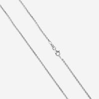 Charles Krypell Sterling Silver and 18K Yellow Gold, Peach Moonstone and White Diamond Pendant Necklace 4-6424-SPCHMD