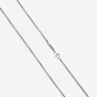 Charles Krypell Sterling Silver and 18K Yellow Gold, Black Diamond and White Diamond Pendant Necklace 4-6425-SBLKP