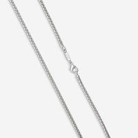 Charles Krypell Sterling Silver and 18k Yellow Gold, Brown and White Diamond Pendant Necklace 4-6442-SBRP