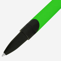 S.T. Dupont Defi Millenium Neon Green Matte Black Lacquer Rollerball Pen 402032