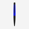 S.T. Dupont Defi Millenium Neon Blue Matte Black Lacquer Ballpoint Pen 405033