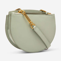 Bally Cecyle Women's Pale Green Calf Leather Crossbody Bag 6226853