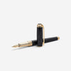 S.T. Dupont James Bond 007 Large Black Lacquer & Gold Fountain Pen (M) 410048